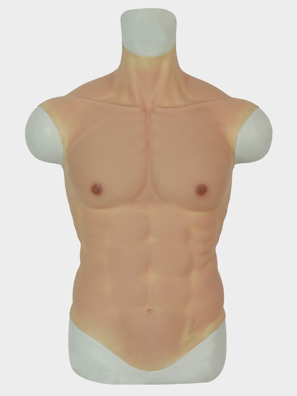 Realistic Silicone Muscle Suit Cosplay Fake Belly Men S Chest Macho  Simulation Strong Figure Artificial Sturdy Chest Strong | Fruugo NZ