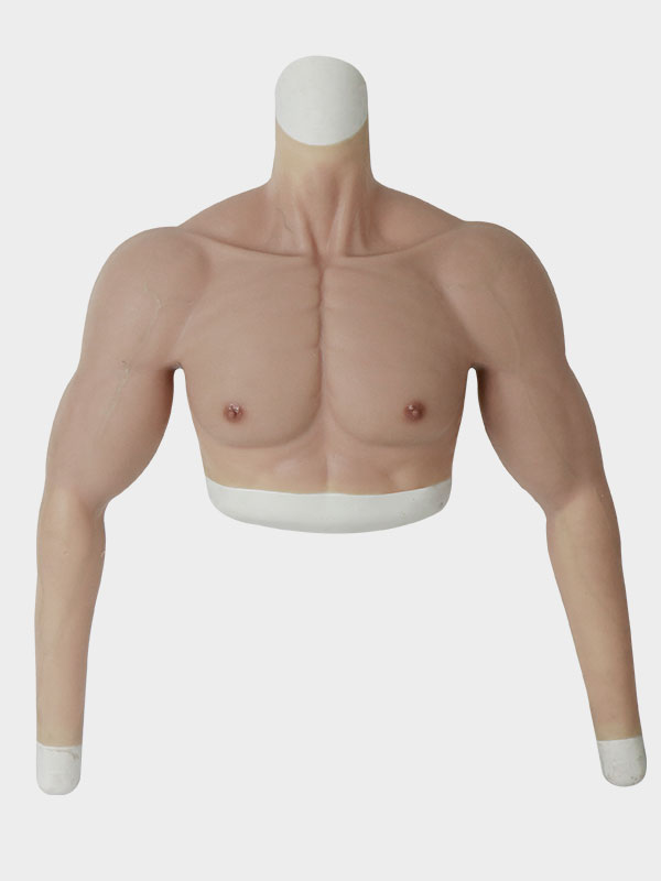 Realistic Muscle Suit with Arms - Without Belly - Silicone Masks, Silicone  Muscle-Smitizen