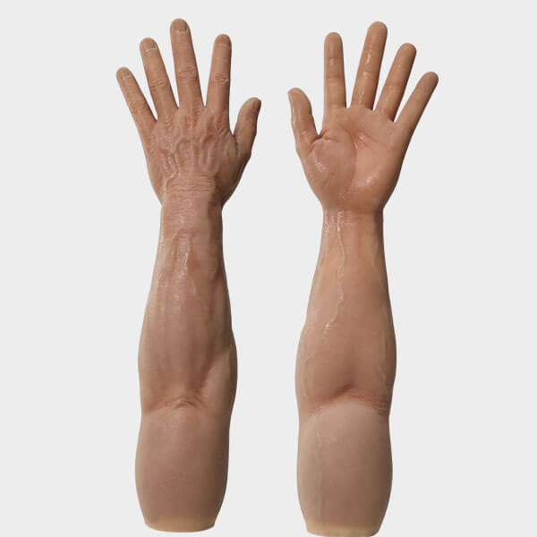 Realistic Silicone Male Gloves - Silicone Masks, Silicone Muscle-Smitizen