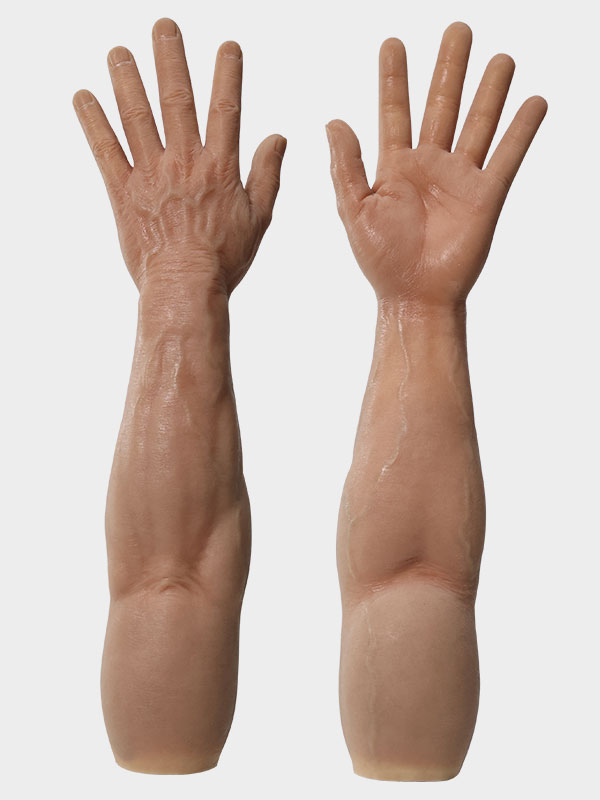 Realistic Silicone Male Gloves