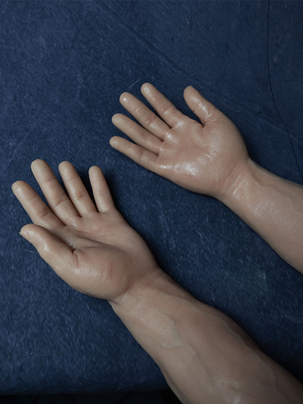 Realistic Silicone Male Gloves - Silicone Masks, Silicone Muscle
