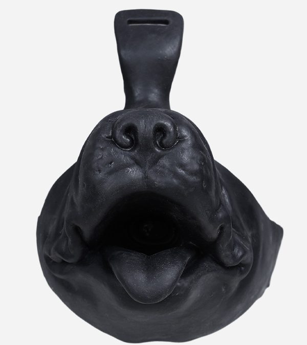 Silicone Black Dog/Pup Muzzle Mask