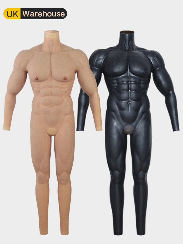 Realistic Muscle Suit With Anal Hole And Front Hole