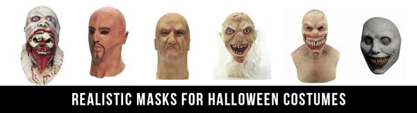 Halloween realistic mask