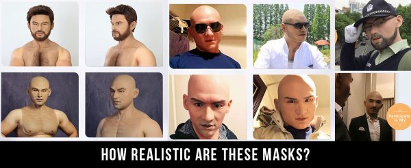 realistic mask