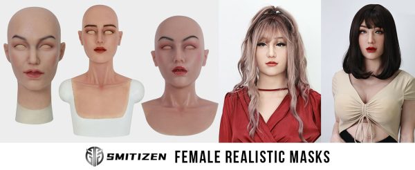 female realistic mask