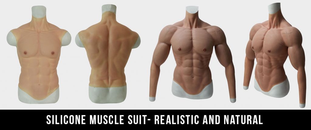 realistic muscle suit