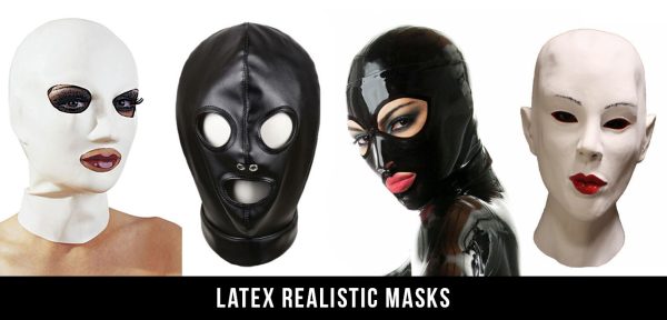 latex realistic mask