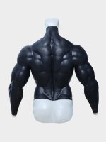 Upgraded Black Muscle Suit with Spider Tattoo - Silicone Masks, Silicone  Muscle-Smitizen