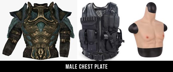 male chest plate