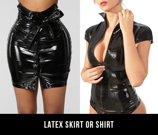 latex skirt