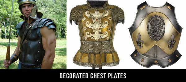 decorated chest plate
