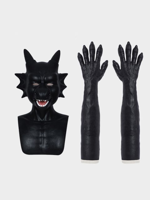 Zampe Di Drago In Silicone Nero Per Cosplay - Smitizen One Size - Costume Mostro