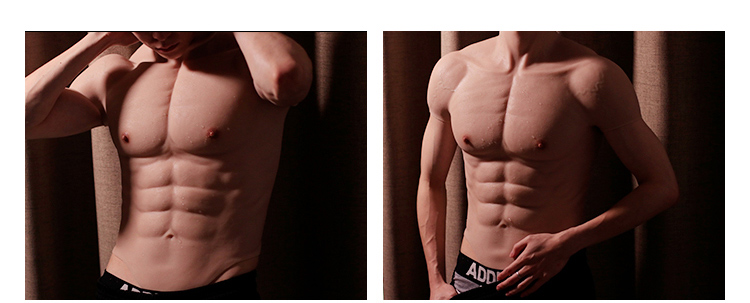 Realistic Slim Muscle Suit in Pink