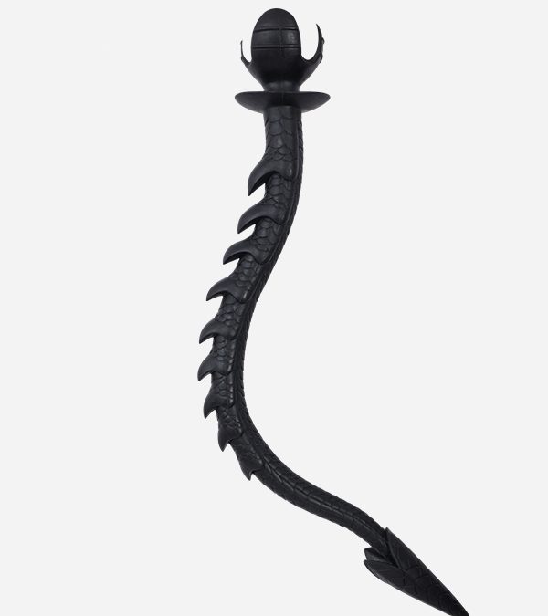 Silicone Black Dragon Tail Plugs