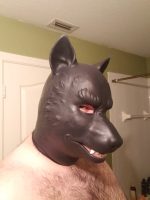 Silicone Doberman Dog/Pup Mask