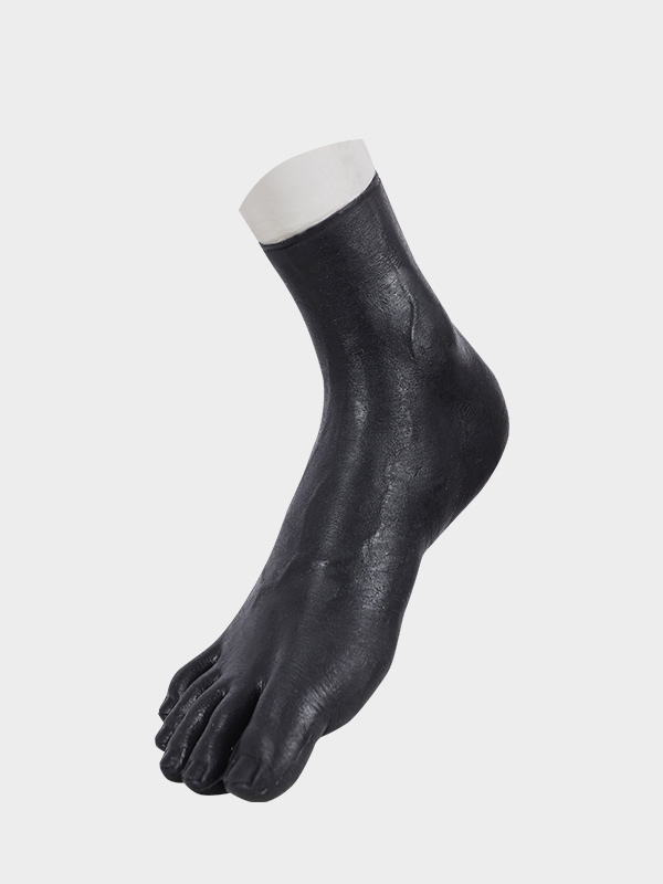 Male Silicone Feet + Realistic Silicone Male Gloves