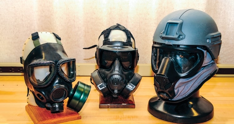 gas mask