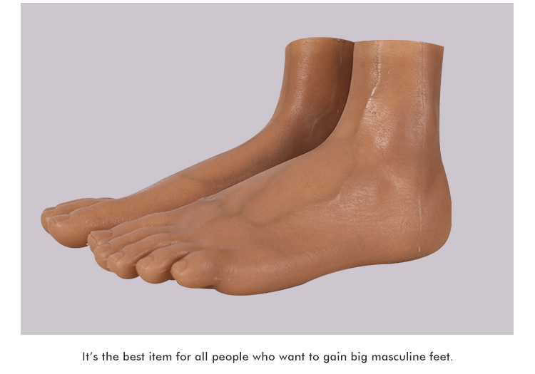 Male Silicone Feet - Silicone Masks, Silicone Muscle-Smitizen