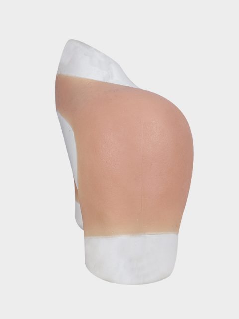 3 Pairs Reusable Shoulder Push-Up Pads - Silicone & Sponge, Anti-Slip, For Posture & Shape (Transparent & Skin Tone) - View #7