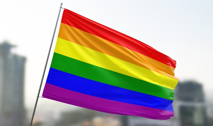 Classic Rainbow Flag