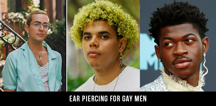 Ear piercing for gay men