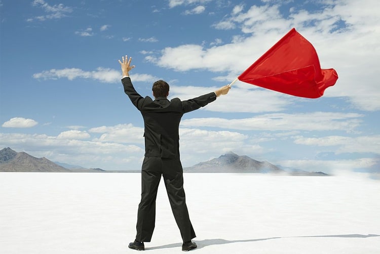Red Flag - ghosting