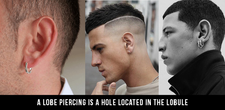 Gay discount earring side