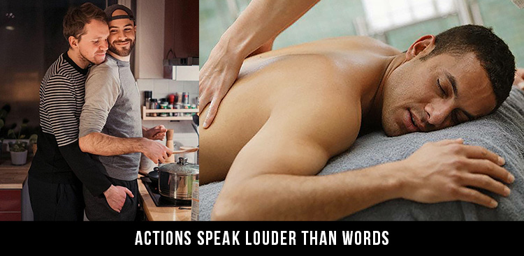 Action speaks louder than words
