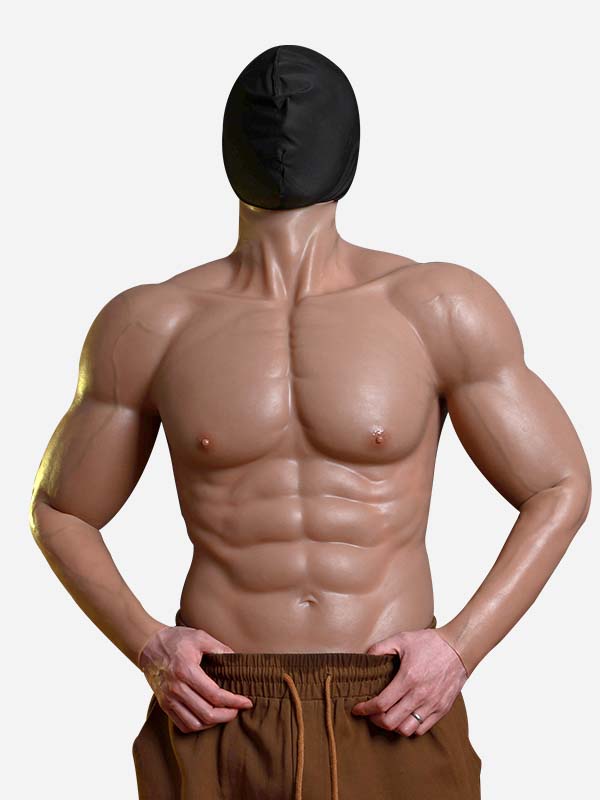 SMITIZEN Mr. Olympi Silicone Simulation super Muscle suit with arms fake  belly