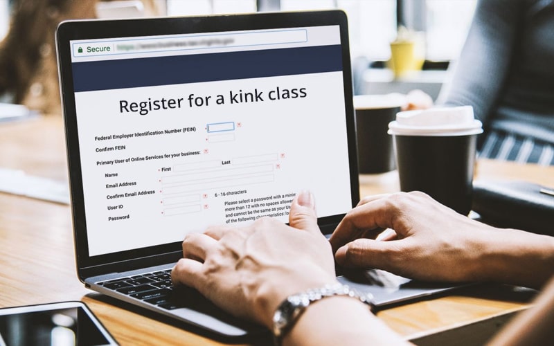 kinky register