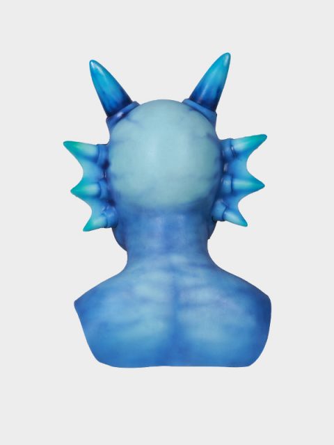 Maschera Mares Tana in silicone Nero