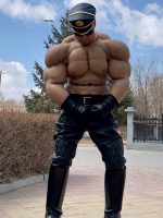 Mr. Olympia Realistic Upper Body Muscle Suit