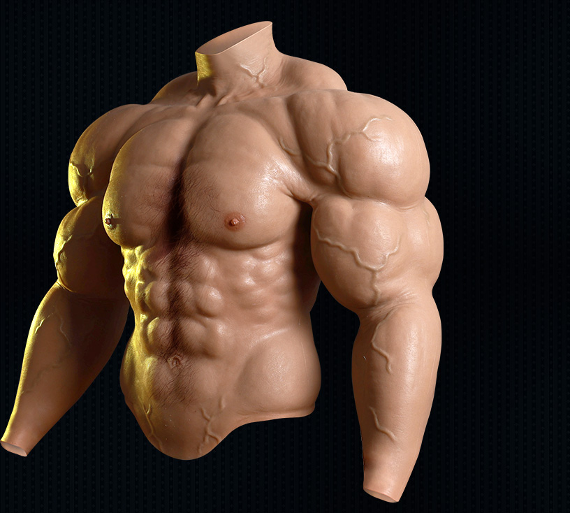 Mr. Olympia Realistic Upper Body Muscle Suit