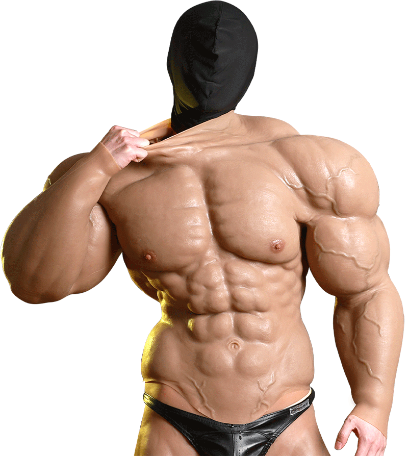 Mr. Olympia Realistic Upper Body Muscle Suit