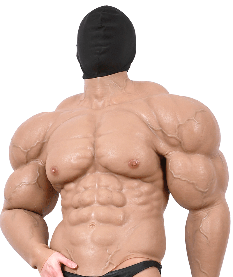 Mr. Olympia Realistic Upper Body Muscle Suit