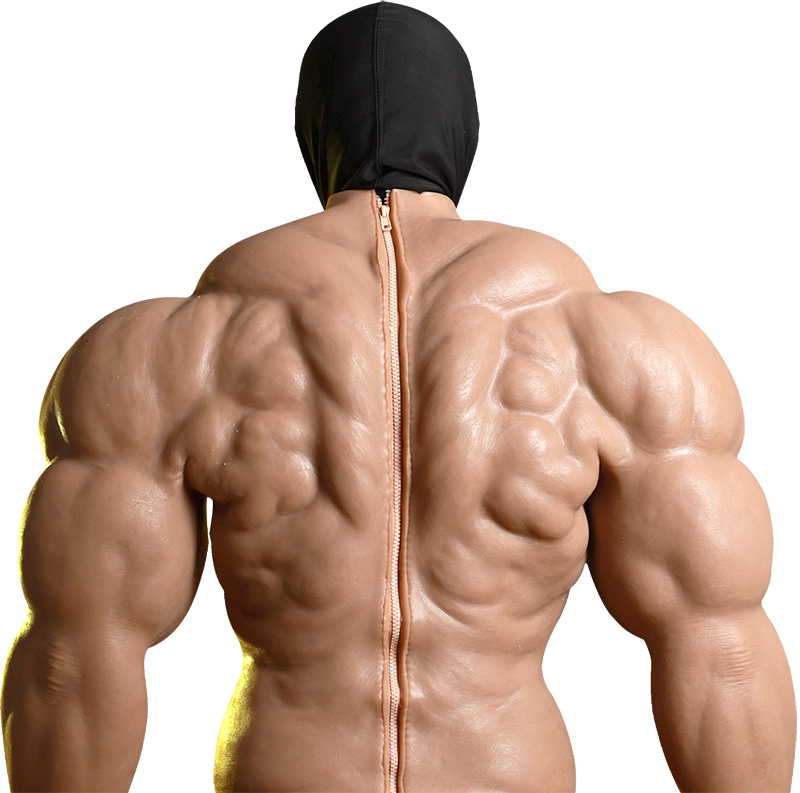 Mr. Olympia Realistic Upper Body Muscle Suit