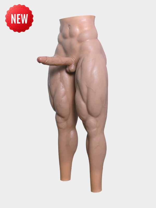 Silicone Muscle Pants with Big Realistic Penis - Silicone Masks, Silicone  Muscle-Smitizen