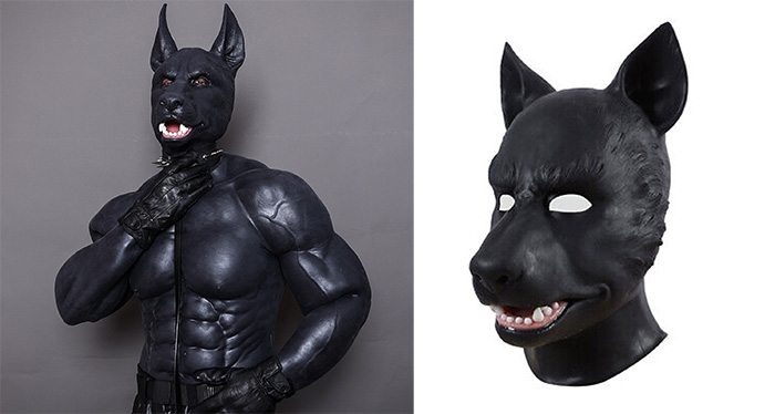 Silicone Puppy Mask