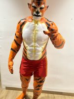Silicone Tiger Muscle Petsuit Set