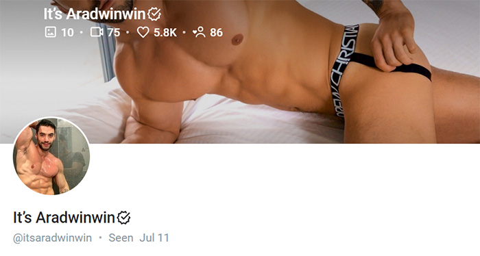This Persian model, bodybuilder, and entertainer also loves spreading positivity on his timeline.