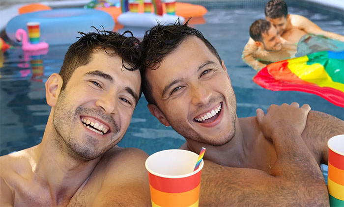 gay otters Fuzzy Physique