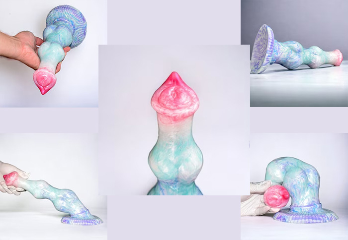Loki the Ice WereFox Dildo