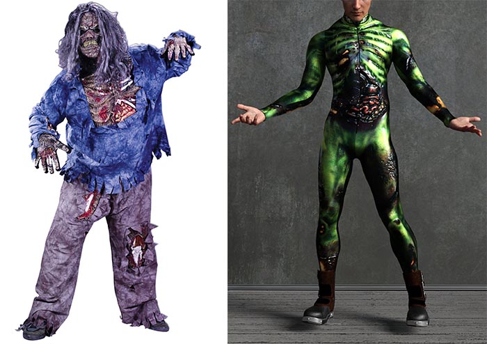 monster costumes Zombies
