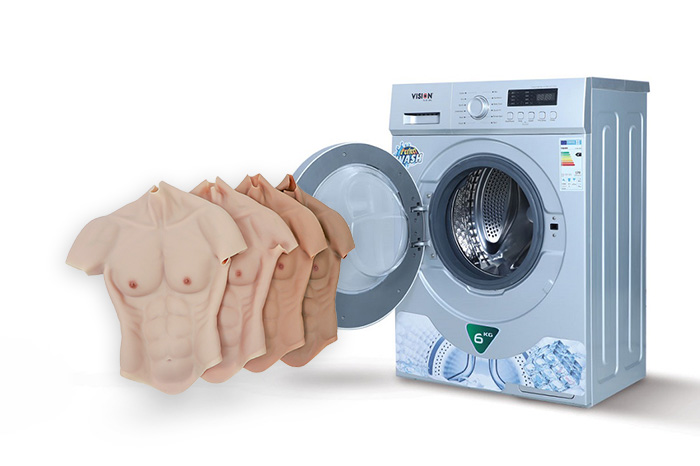 Silicone Mask and Muscle Suit Cleaning
