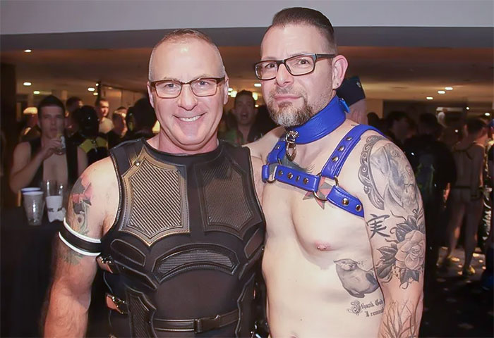 When you’re at fetish events