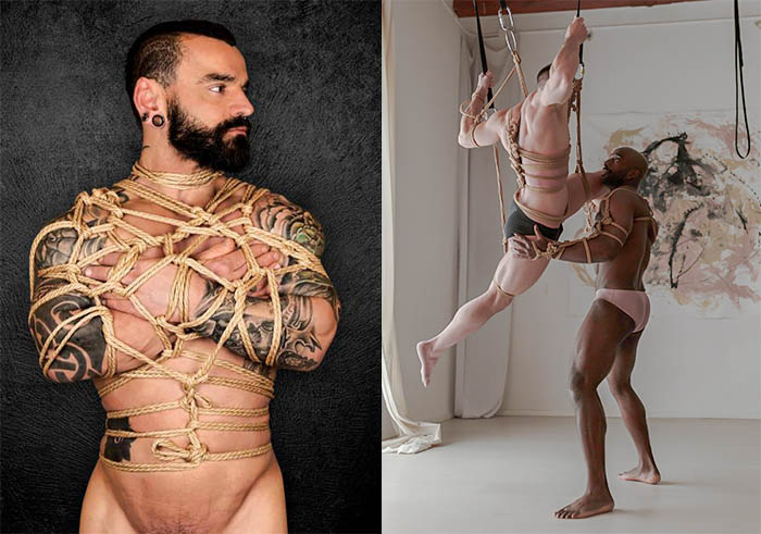 Ropes in Shibari