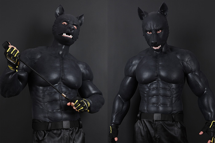 Silicone Doberman Mask