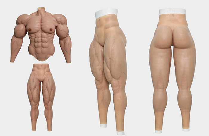 Mr. Olympia Upper Body Muscle Suit + Long Muscle Pants