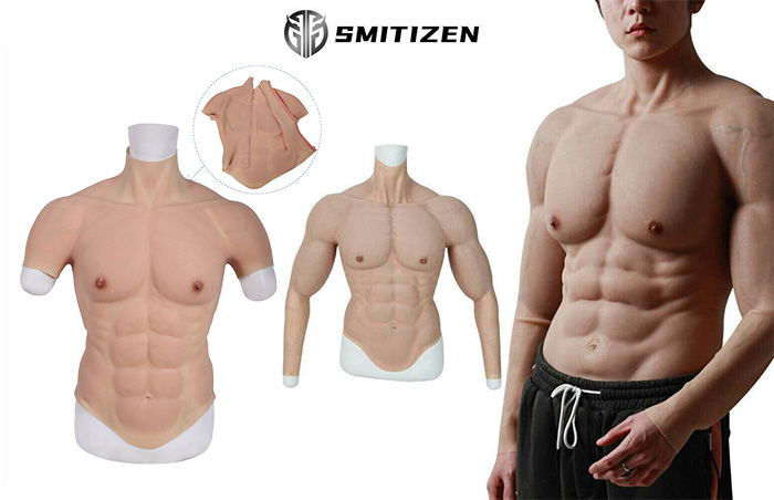 Silicone in Muscle Suits